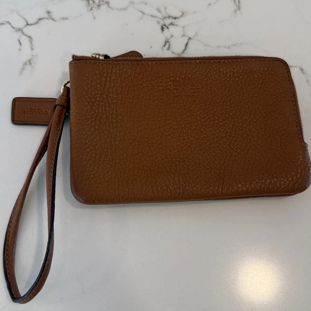 Coach zipper wallet